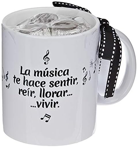 Mopec GB330.1 Taza cerámica "música en el aire con 6bombones | Ya disponible en tu tienda friki favorita! En mundofriki.es!
