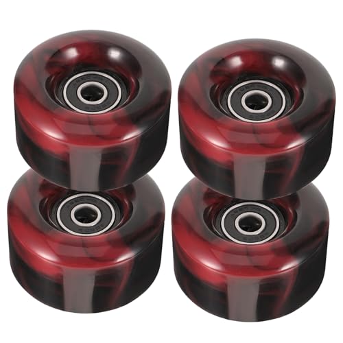 Abaodam Professional Skateboard Wheels Long-board Pu Wheels 82a Replacement for Roller Skates
