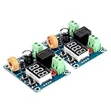 FORIOT 2Pcs XH-M609 Voltage Protection Digital Display Switch Module DC 12V-36V Low Voltage Disconnect Protection Over Discharge Protection Module