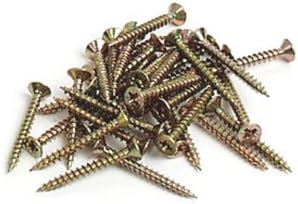 Brueder Mannesmann S61801 Chipboard Screws in Plastic Bag