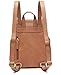 Calvin Klein Elaine Bubble Lamb Novelty Key Item Flap Backpack, Caramel
