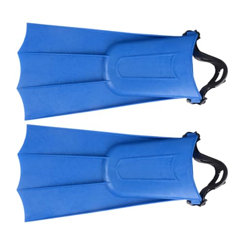 Aletas de natación – Aletas de buceo libre | Palas flotantes | Aleta de natación de goma portátil | Equipo de natación cómodo con correa de tobillo ajustable | Equipo de natación multiescenario para