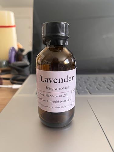 Image of Bramble Berry Lavender Fragrance Oil 2 oz | Calming Floral Scent for Soap Making, Candles, Lotion, Bath Bombs & Perfume | Skin Safe, Vegan, Paraben & Phthalate Free, DIY Craft Essential