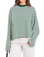 Green White Striped