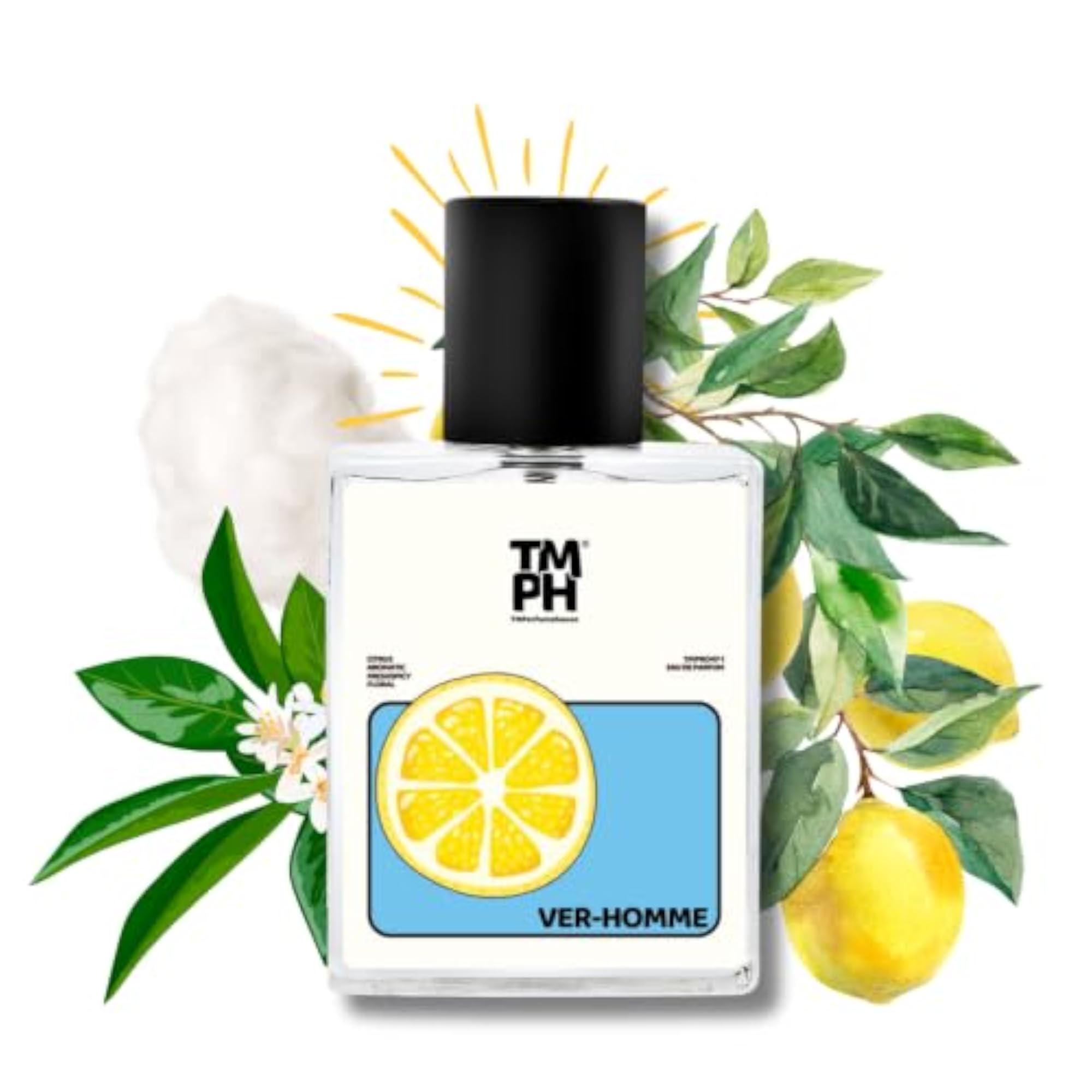 Ver-Homme EDP for Men, Citrusy and Aromatic