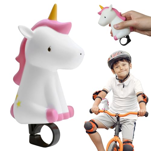 Chingcoo Fahrradhupe Kinder Hupe Kinderfahrrad Fahrradhupe Kinder Einhorn...