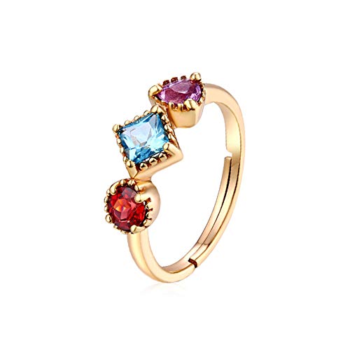 Bague améthyste grenat topaze argent pour illuminer vos tenues quotidiennes et soirées