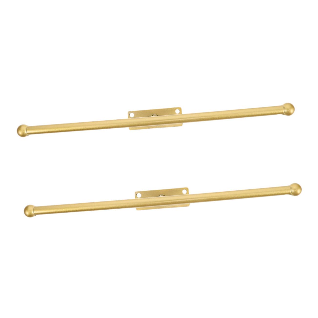 INOOMP 2pcs Wall Mounted Jewelry Organizer with Rustic Shelf Necklace Holder for Rings Bracelets Glasses Stylish Jewelry Display Rack for Home Decor Elegant Storage