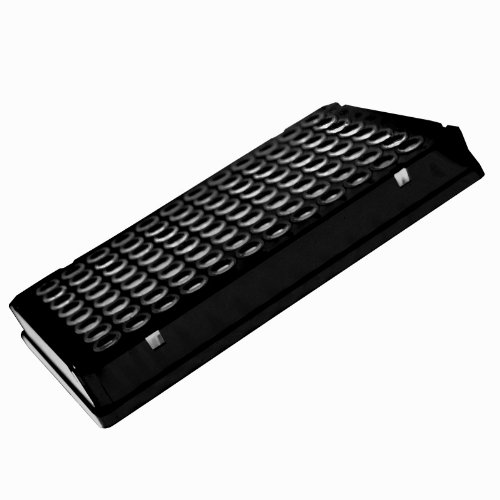 Eppendorf 951022027 Polypropylene Twin.tec Real Time PCR Plate with 96 Skirted Wells, Black Border (Pack of 25)
