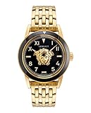 Matériau du boîtier : acier inoxydable / doré