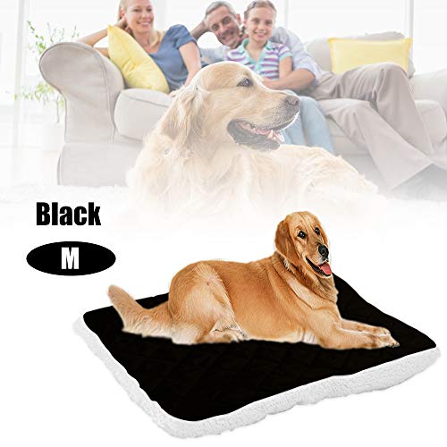 Anself Pelúcia Pet Mat Macio e Confortável Cama de Cachorro Quente Canil Filhote de Cachorro Almofad
