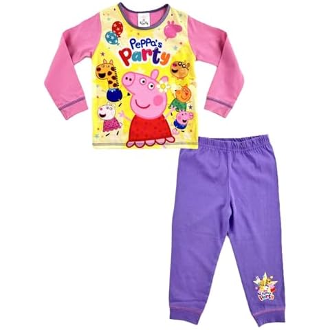 Peppa Pig Girls Long Pyjama Set Cover