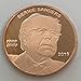 Aizics Mint Bernie Sanders | Zero Cents Penny | Democrat Novelty Coin Token | Copper Plated Large Size 30mm x 2mm | MAGA | Presidential Candidate 2020