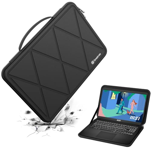 Housse rigide MSI Modern 15 sacoche de protection EVA contre les chutes de PC portable 15.6