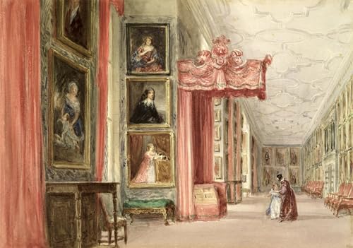 Toile Salon David Cox Hardwick Hall | Tableau pour Habiller un Grand Mur