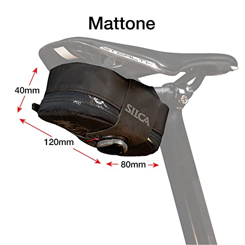 SILCA MATTONE | Borsa per bici con sistema di