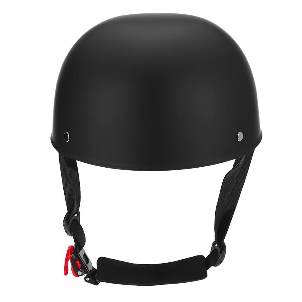 Rétro Casque de Moto Ouvert Casquette Style de Base-Ball Demi-Casques Casque Jet pour Scooter Cap Street Cruiser Jet avec Masque Lunettes - Dot