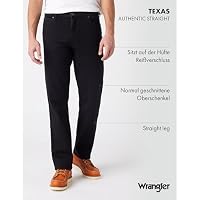 Wrangler Herren Texas Jeans, Black Overdye, 46W / 32L – Ansicht 4