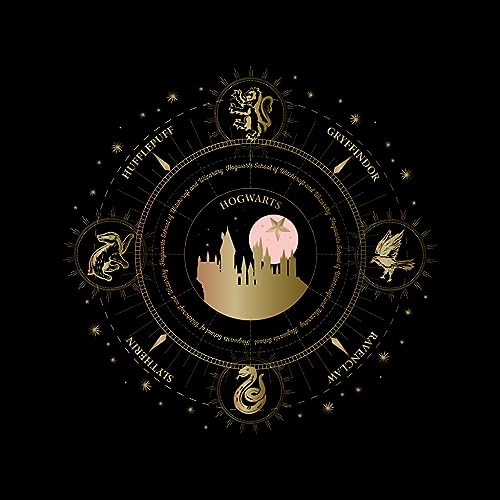 Sweat à capuche Harry Potter enfant Hogwarts silhouette dorée - 3
