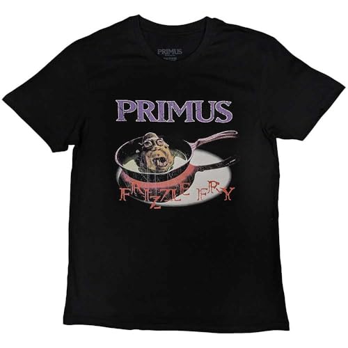 Primus Frizzle Fry Band Logo T Shirt Size S
