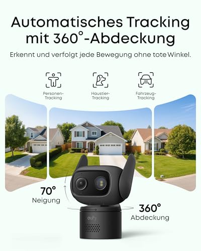 Anker eufy Überwachungskamera C31 kabelgebunden, Sicherheitskamera Außen – Ansicht 6