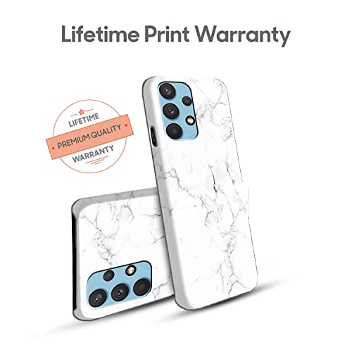 Image of COLORflow Back Cover Compatible with Samsung Galaxy A53 5G | Beautiful White Marble | Designer Printed Hard CASE Bumper Back Cover Compatible with Samsung Galaxy A53 5G