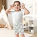 Sletend Rose Girls’ Comfy Lined Shorts Lightweight & Skin-Friendly Cotton for All-Day Comfort Ideal for Travel Beach or Home Lounging Toddler Sizes