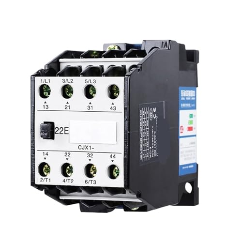 Contacteur électrique CJX1 AC DC 12V 380V interrupteur inverseur triphasé 16A 110V