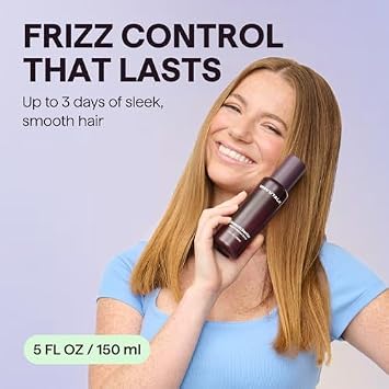 Wavytalk Blowout Boost Thermal Brush and Heat protectant Spray for Hair 5 Fl Oz