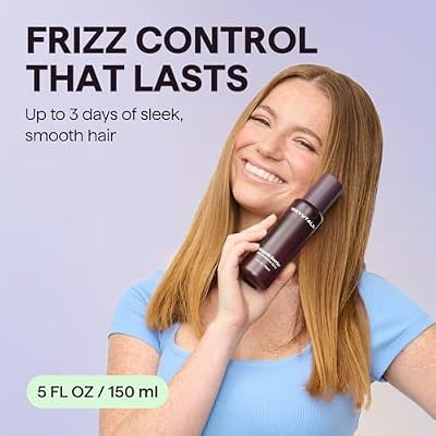 Wavytalk Ionic Thermal Brush Set and Heat protectant Spray for Hair 5 Fl Oz