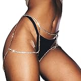 Ausgezeichnetes Geschenk: Die Körperkette macht Sie zum einzigartigsten Dasein. Es ist das perfekte Geschenk für Weihnachten, Geburtstag, Valentinstag, Jubiläum und Halloween.waist chain gold waist chain silver waist chain belt waist chain sexy body chain silber body chain silver 925 body chain sexy waist chain goth waist chain bollywood waist chain indian waist chain for women