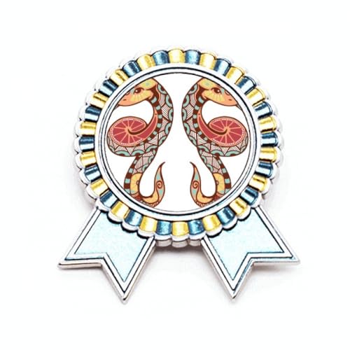 Broche constellation zodiaque métal taille M pour égayer une tenue trop sobre