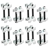 weyleity Coil Spring Spacers 8PCS | 2-Way Adjustable Lift Or Lower Spring Spacer, Coil Spring Compressor Tool Strut Spring Compressor for Cars SUVs Trucks, Spreads or Compresses Coil Springs