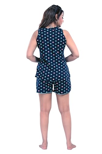 Image of ATTEMPT Women's Cotton Night Suits /Sleepwear /Sleeveless NightSuits /Nightdress /Female Nightwear