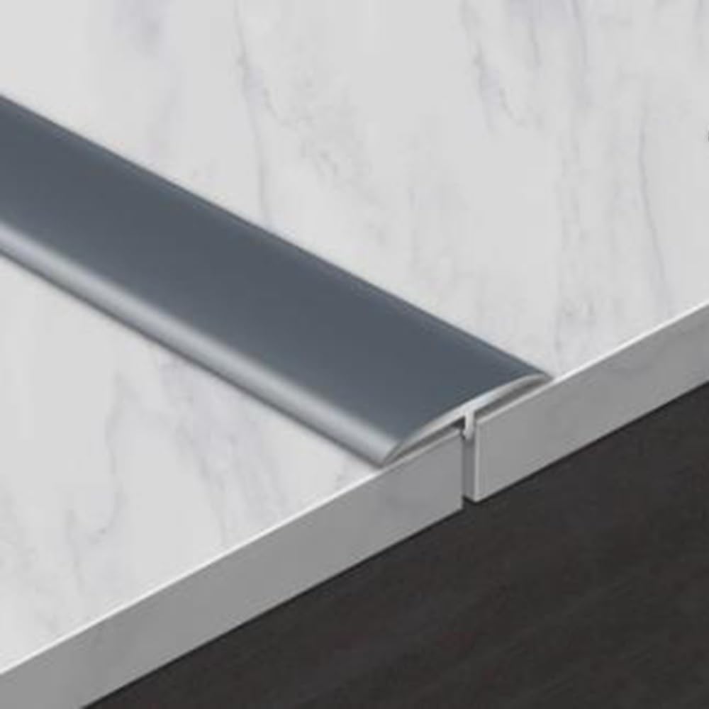 35.4" Floor Transition Strip T Molding Threshold Strip Gap Covering Aluminum for Joining Floor Gaps Carpet Tiles