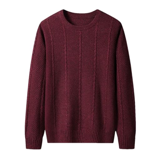 Man Embroidery Pullovers Crew Neck Casual Knitted Sweaters Top