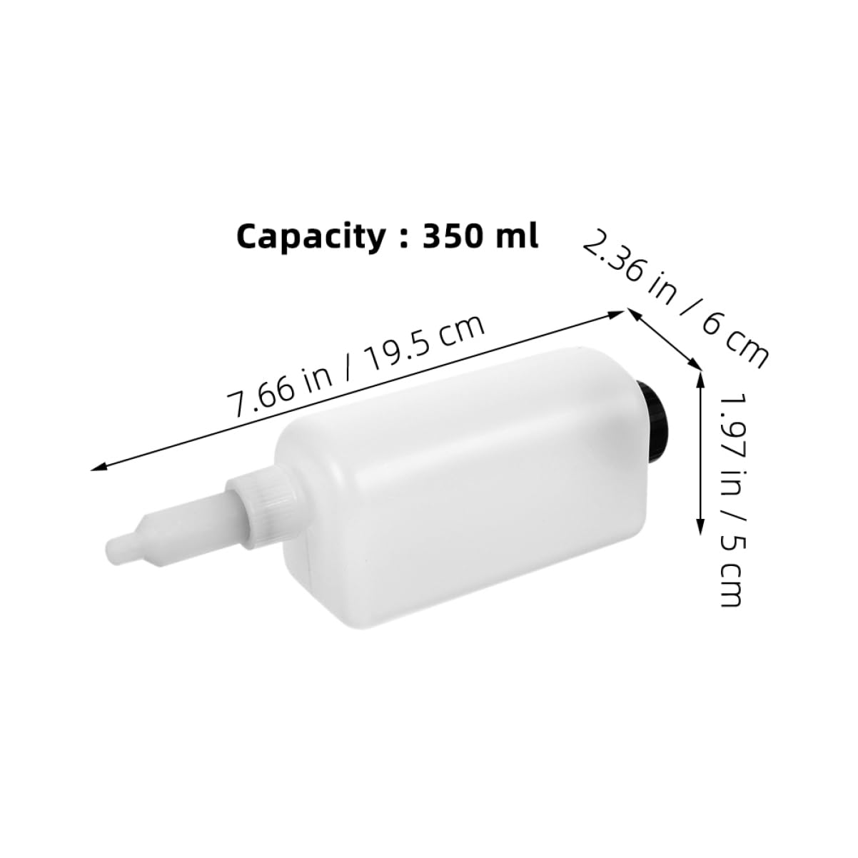 Ciieeo Hotel Kitchen Soap Dispenser 2pcs Refillable Bottle Replacement Inner Bottle Pump Shampoo Conditioner Wall Dispenser Accessory