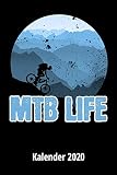 MTB Life Kalender 2020: 2 Seiten = 1 Woche,Terminplaner, Taschenkalender, Kalender, Wochenplaner, Planer, Organizer 2020