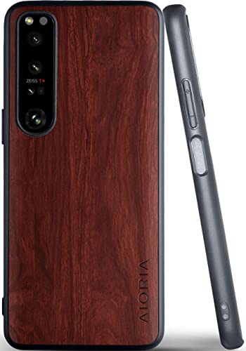 Sony Xperia 1 IV P[X6.5"X^CbVŔϋv̂ X}zP[Xɕی Sony Xperia 1 IV 5G (Brown)