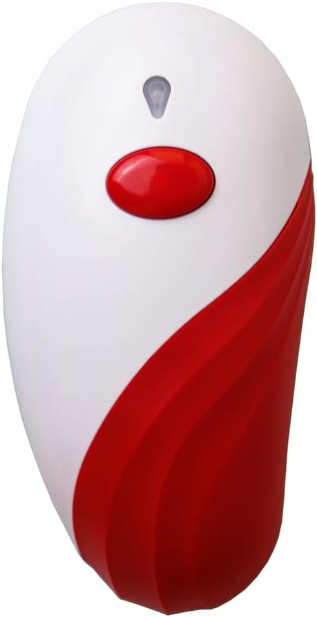 Product image of New Upgrades Auto Electric Can Opener，Open Your Almost Any shape of Cans with A Simple Press of Button - Automatic,Hands Free, Smooth Edge, Food-Safe, Battery Operated (Red)