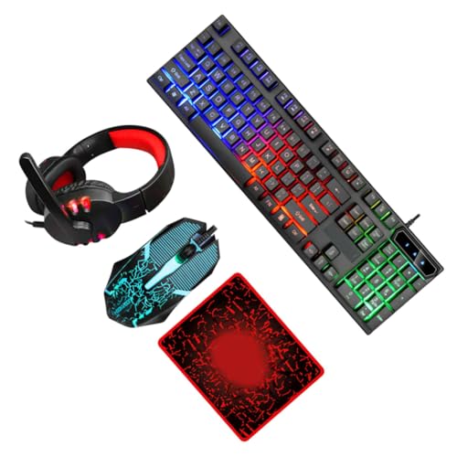 Clavier ergonomique rétroéclairé et casque filaire longue session