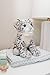 The Petting Zoo Snow Leopard Stuffed Animal, Gifts for Kids, Wild Onez Zoo Animals, Snow Leopard Plush Toy 12 inches
