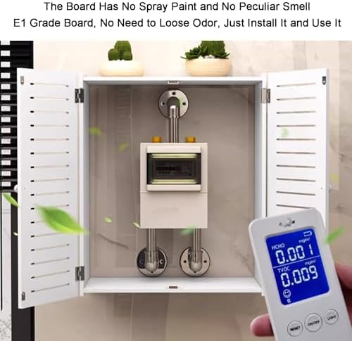 Wall-Mounted Gas Water Heater Cover, Durable Meter Box for Home, Office, Kitchen, Bathroom, Living Room - Protective Accent for Pipe Insulation