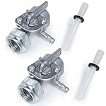 Petcock Fuel Shutoff Valve Nut threading 16mm x 1.5mm; 22mm hex nut,On / Off 90 degree ( Please compare with your original carefully brfore ordering.) Gas Tank Fuel Switch Valve Pump Petcock for Chinese Gasoline Generator 5.5HP 6.5HP 7HP 8HP 9HP 11HP...