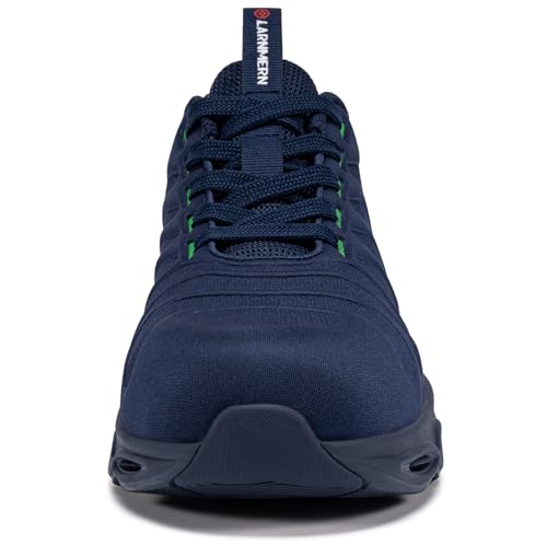 Image of LARNMERN Steel Toe Shoes for Men Women Lightweight Work Safety Shoes Sneakers Comfortable Safety Toe Sneakers Stylish Work Shoe Colorful Zapatos de Seguridad