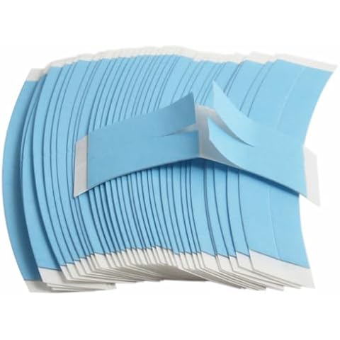 FeiHong 36 Pcs Lace Front Tape for Wigs, Waterproof Double Sided Strong Adhesive Wig Glue for Hairpieces Toupee and Hair Extensions Cover