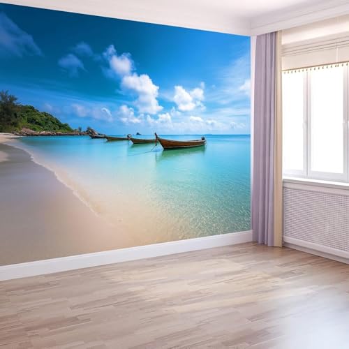 Fresque murale mer géante 250x175 cm en intissé 3D haute définition w.2083 - 4