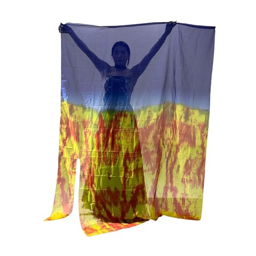 Danse prophétique avec drapeaux d'adoration légers pour célébration et culte