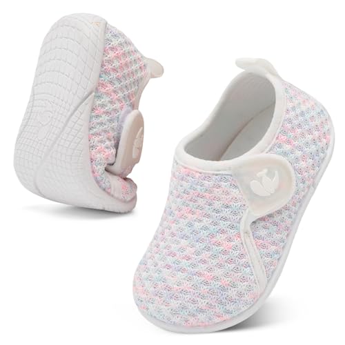 FEETCITY Toddler Shoes Boys Girls Sneakers Soft Anti-Slip Sole Walking Shoes Newborn Infant Toddler Breathable Athletic Running Shoes