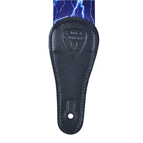 Sangle de guitare Punk en polyester térylène avec extrémités en similicuir et boucles en ABS réglables, motifs tendances… - Les Beatles, Paul McCartney, John Lennon, RIngo Starr, George Harrison Sangle de guitare Punk en polyester térylène avec extrémités en similicuir et boucles en ABS réglables, motifs tendances… – Image 6